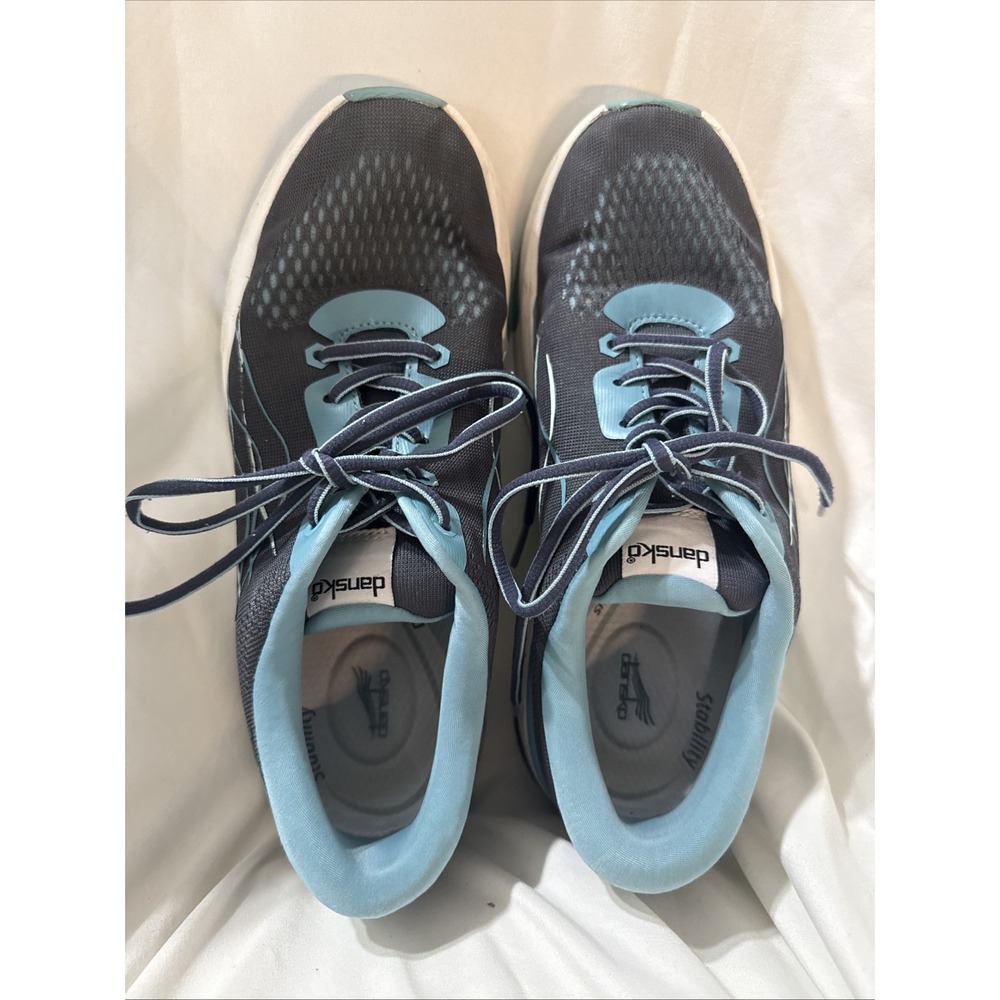 Dansko Pace Mesh Natural Arch Plus Sneakers Womens Blue EU 39 / US 8.5-9 - Picture 6 of 7